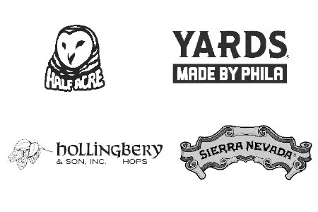 Half Acre, Yards made by Phila, Hollingberry & Son Hops, Sierra Nevada